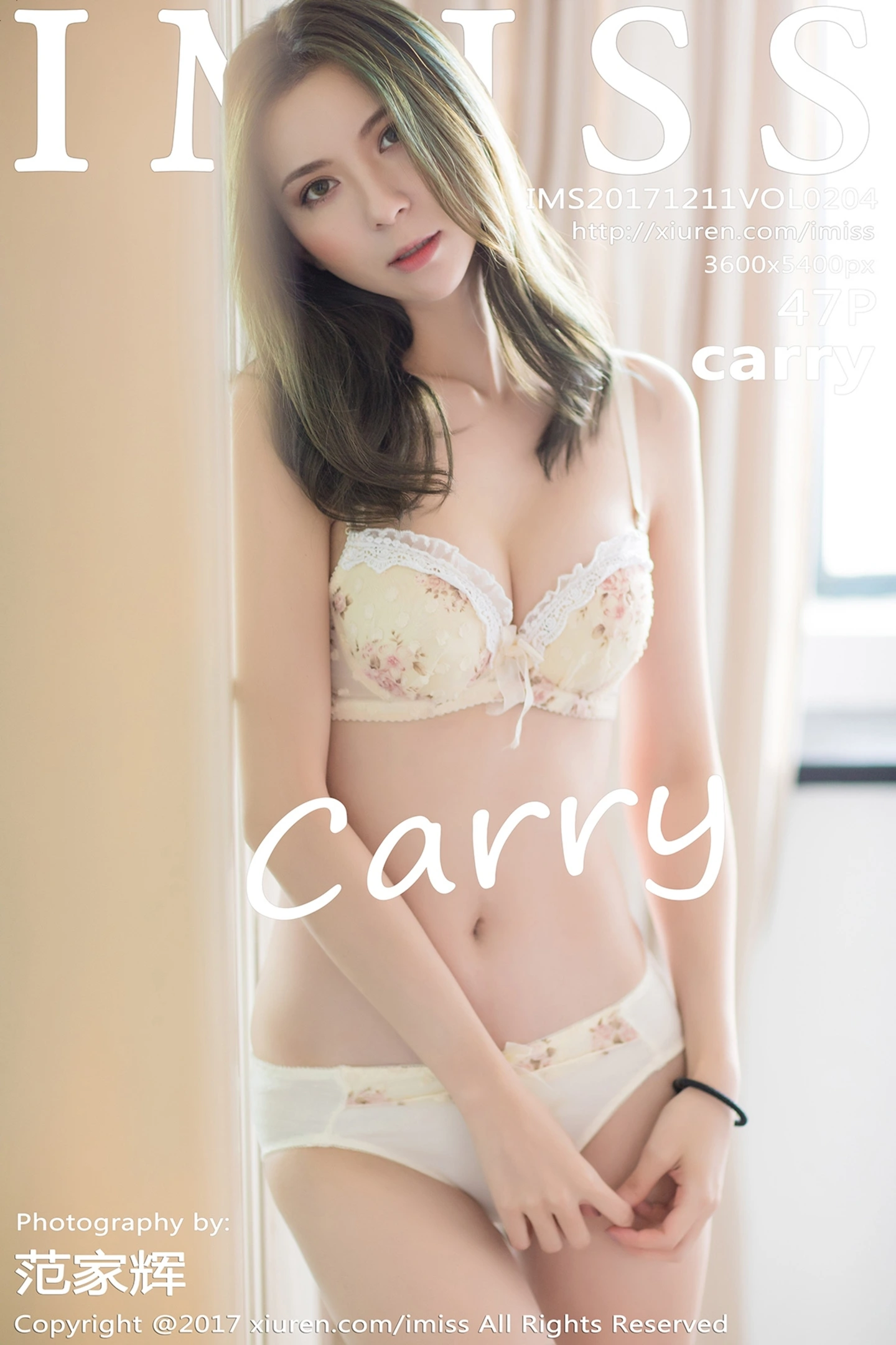 [IMISS爱蜜社]Vol.204_气质美女Carry居家私房内衣系列秀完美身材性感迷人写真47P-秀人网 - XiuRen.Xyz